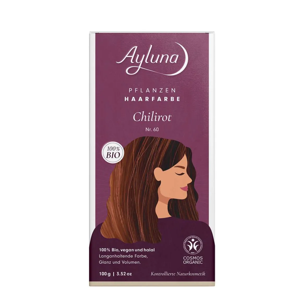 Ayluna Chili Rot - rein pflanzliche Haarfarbe