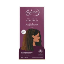 Ayluna Kaffeebraun - Haare pflanzlich dunkelbraun färben