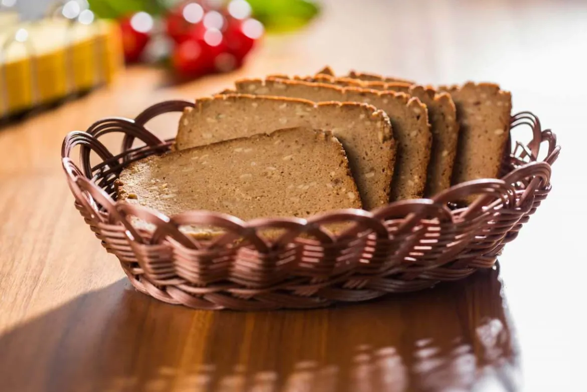 Bio Buchweizenbrot glutenfrei und ballaststoffhaltig ohne Hefe