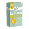 Bio Leinsaat gelb, glutenfrei & geschrotet für Brot & Müsli