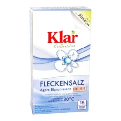 Bleichmittel auf Sauerstoffbasis schützt Wäsche vor Grauschleier