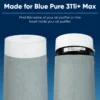 Blueair Blue Pure 3450i Max AllergenBlock Ersatzfilter mit Aktivkohle