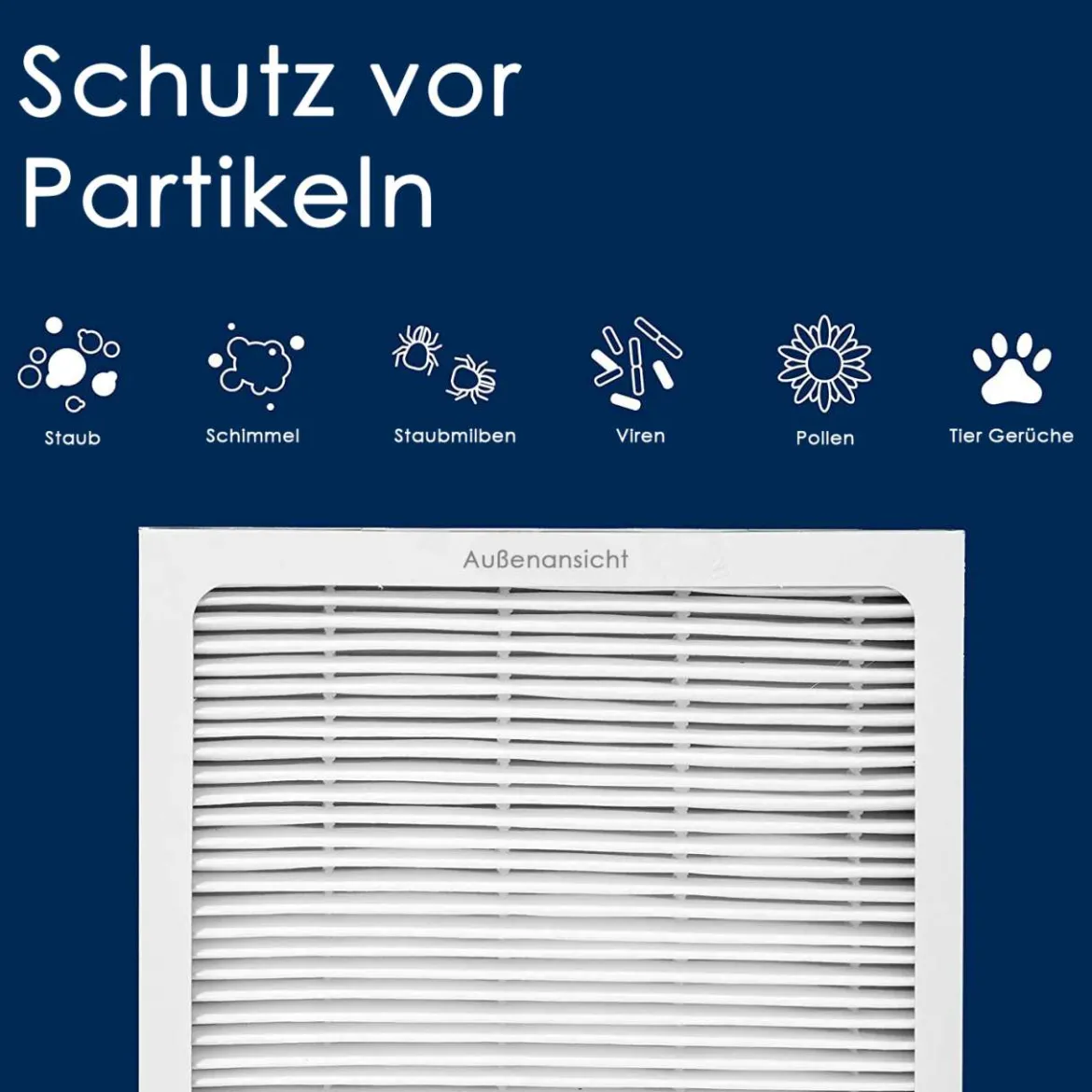 Blueair Smokestop 500/600 Serie HEPA/Aktivkohlefilter