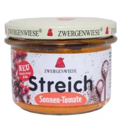 Brotaufstrich Zwergenwiese Sonnen Tomate - Bio-zertifiziert und vegan