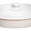 Brottopf aus Ton oval und mit Deckel kaufen