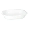 Corelle Auflaufform rechteckig, weiß, für Mikrowelle & Backofen