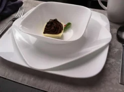 Corelle Müslischale pure white aus robustem, weißem Glas
