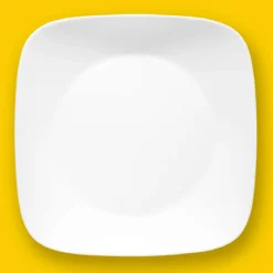 Corelle Speiseteller klein als Glas-Dessertteller in Weiß
