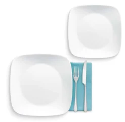 Corelle Speiseteller pure white: ideal als Campinggeschirr