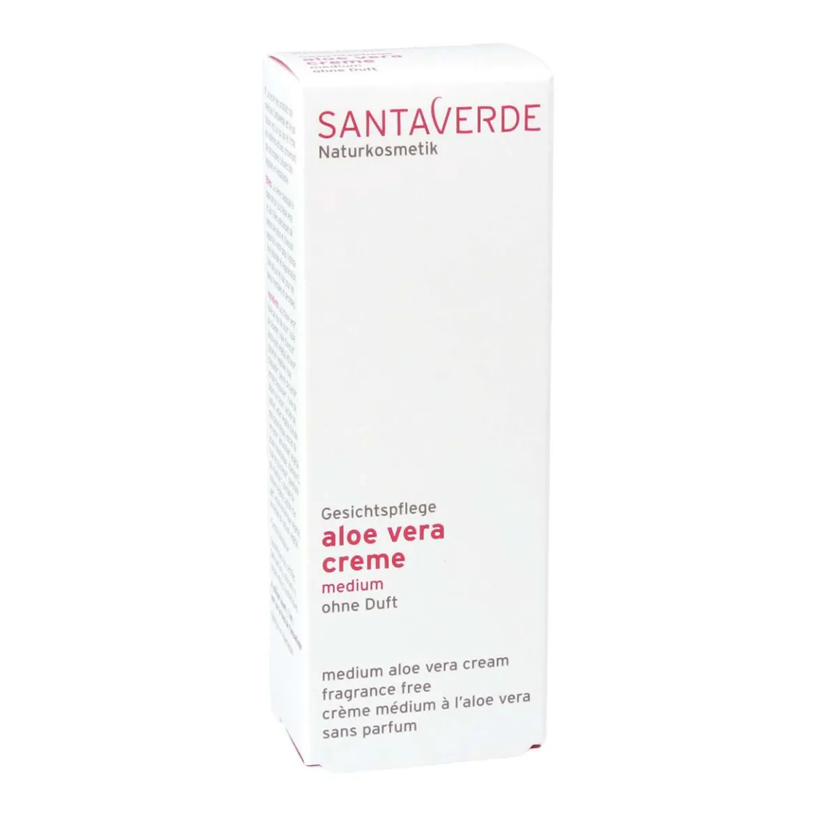 Creme gegen Rötungen im Gesicht mit Aloe Vera - Santaverde