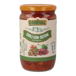 Danival Chili con Seitan - scharfes Bio Chili non Carne im Glas