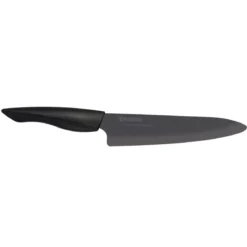 Extrem scharfe, schwarze Keramikmesser Shin black von Kyocera