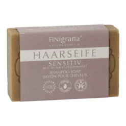 FiniGrana Aleppo Haarwaschseife mit Schwarzkümmelöl für feines Haar