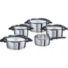 Fissler Topfset Intensa 5-teilig Edelstahl - schonend kochen