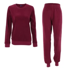 Frottee Schlafanzug Damen aus 100% weicher Bio Baumwolle