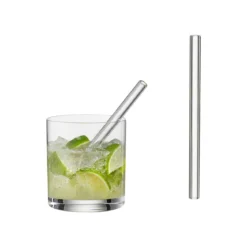 Glas Trinkhalm im 6er Set - in verschiedenen Längen kaufen