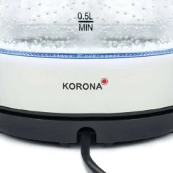 Glas Wasserkocher mit blauer LED Beleuchtung für 1,2 l heißes Wasser