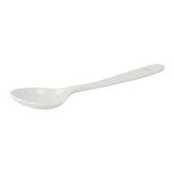 Großer Porzellanlöffel 20 cm: Schöner Müsli-Löffel, nickelfrei