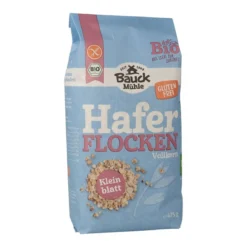 Haferflocken ohne Gluten in kontrolliert biologischer Qualität