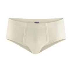 Herren Slips mit Eingriff aus 100% Bio Baumwolle - bequem