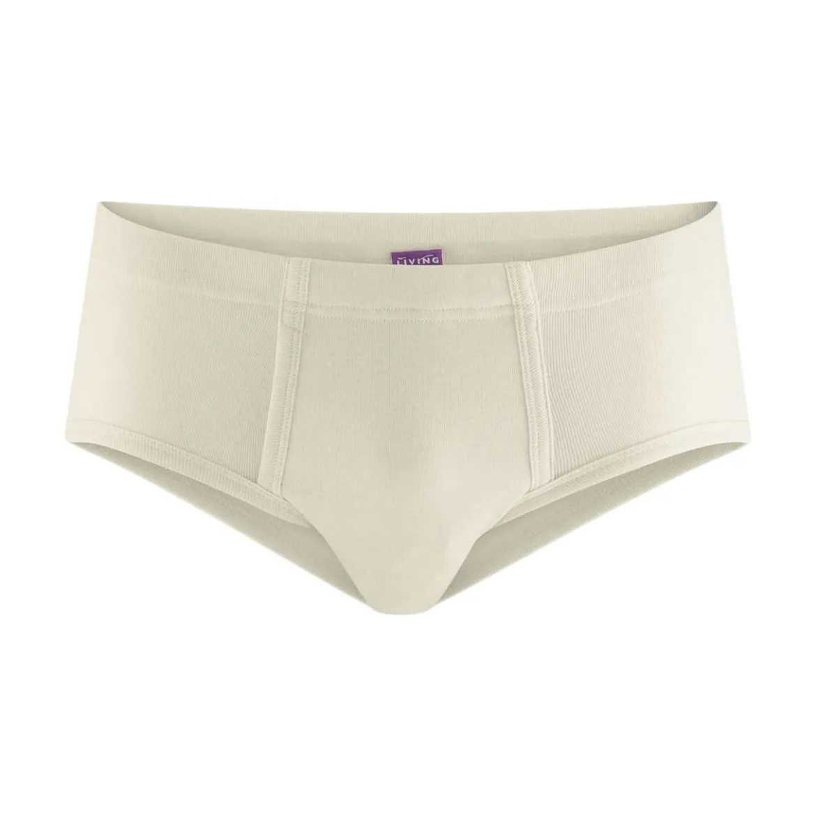 Herren Slips mit Eingriff aus 100% Bio Baumwolle - bequem