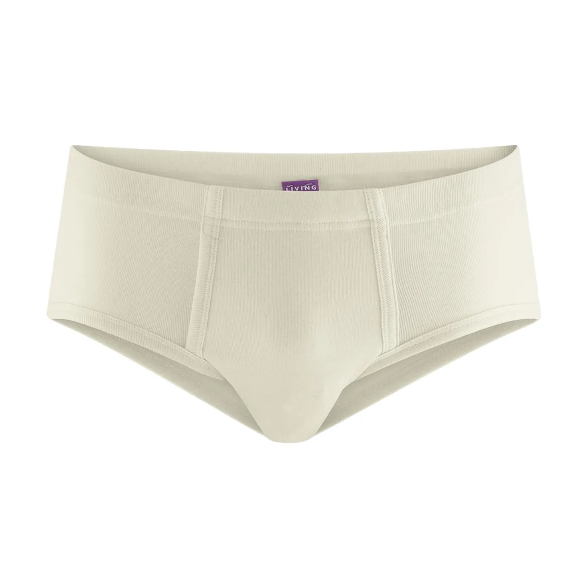 Herren Slips mit Eingriff aus 100% Bio Baumwolle - bequem