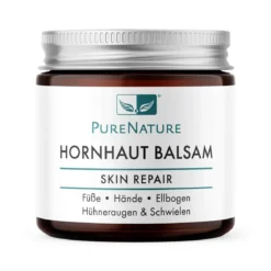 Hornhautbalsam aus rein natürlichen Inhaltsstoffen