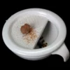 Ingwer- und Muskatreibe und -mörser von Holst Porzellan