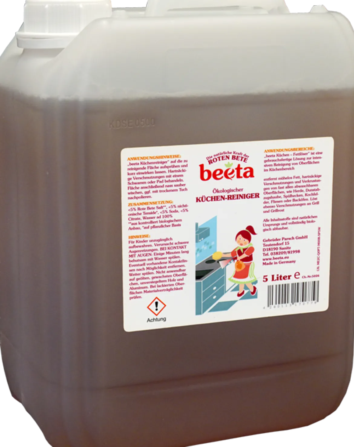 Küchenreiniger Fettlöser - 5 L Kanister