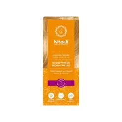 Khadi Mittelblond: Pflanzenhaarfarbe für zeitlose Eleganz
