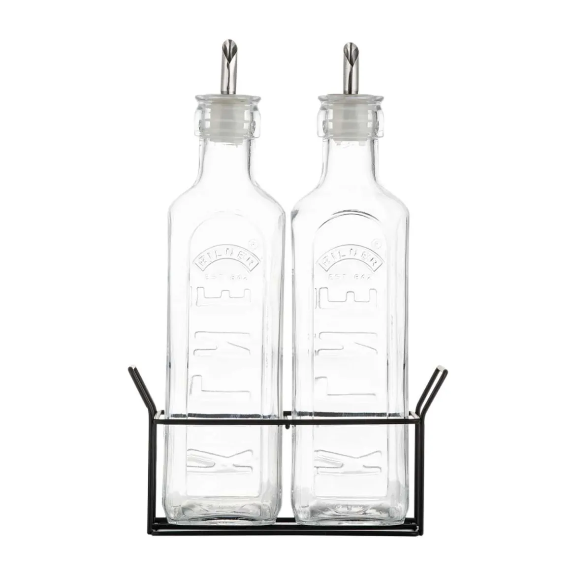 Kilner Essig Öl Flaschen Set - zum attraktiven Servieren