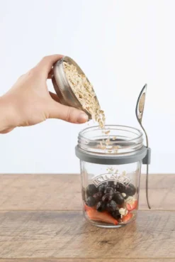 Kilner Frühstücksglas:Leckeres Frühstück to go mitnehmen