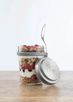 Kilner Frühstücksglas:Leckeres Frühstück to go mitnehmen