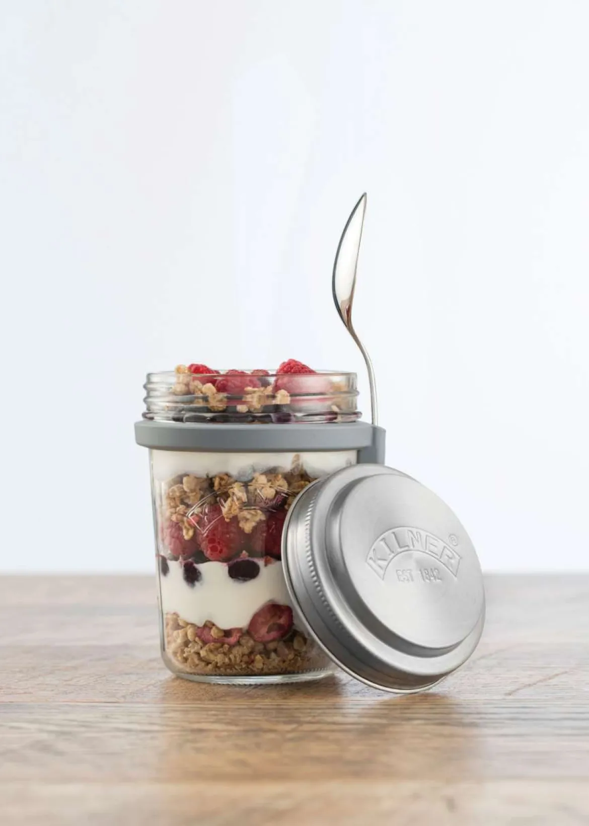 Kilner Frühstücksglas:Leckeres Frühstück to go mitnehmen