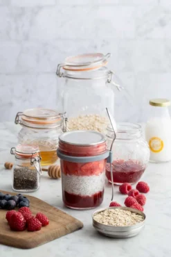 Kilner Frühstücksglas:Leckeres Frühstück to go mitnehmen