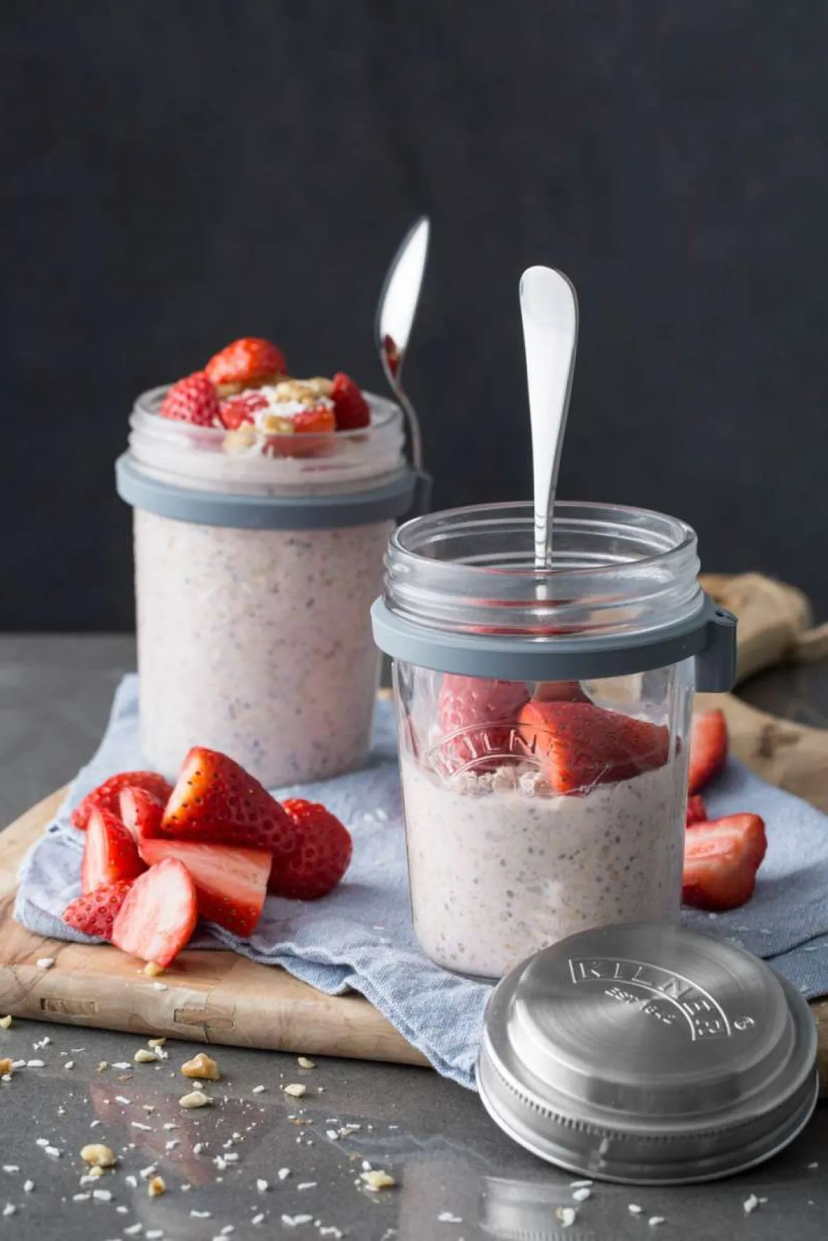 Kilner Frühstücksglas:Leckeres Frühstück to go mitnehmen
