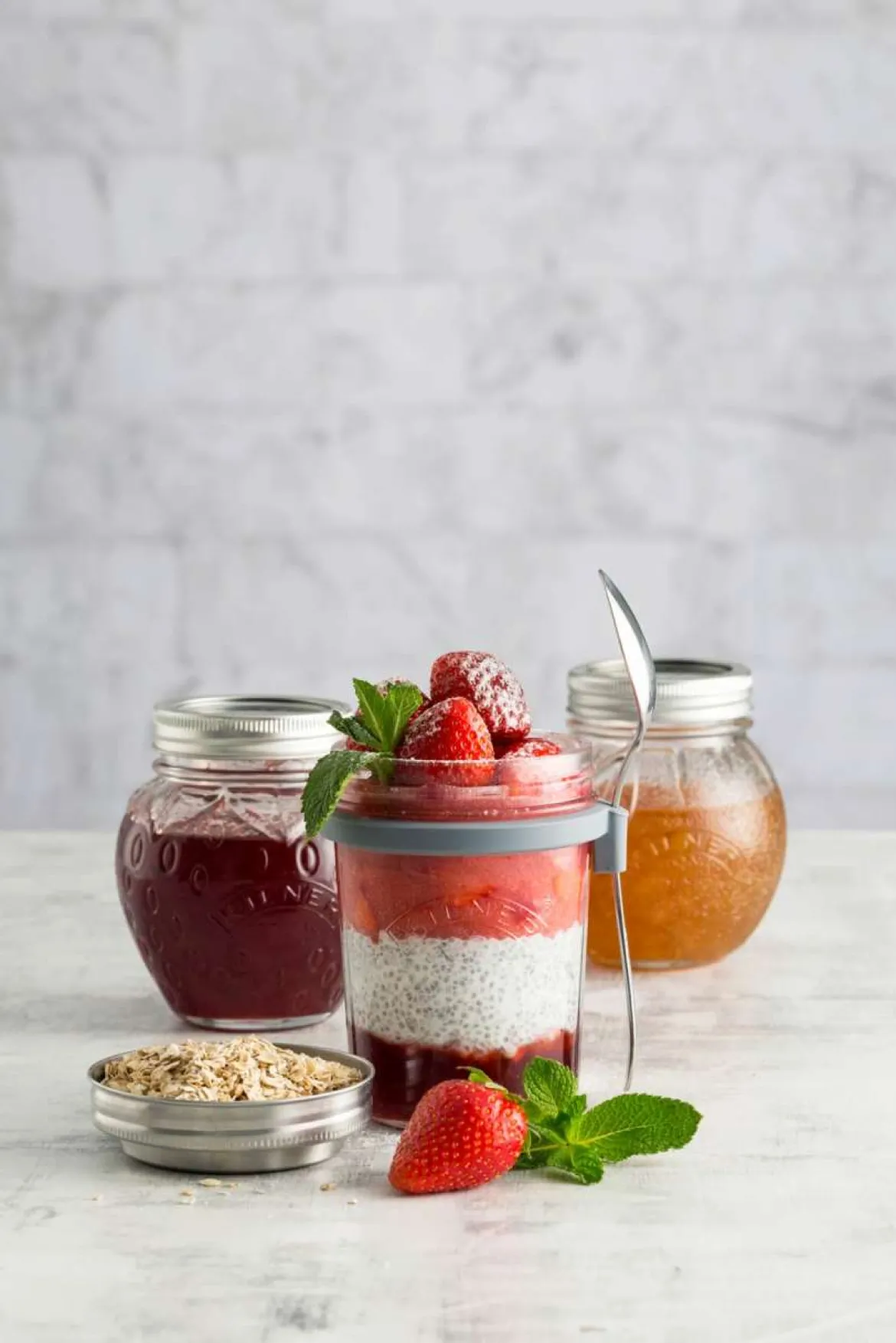 Kilner Frühstücksglas:Leckeres Frühstück to go mitnehmen