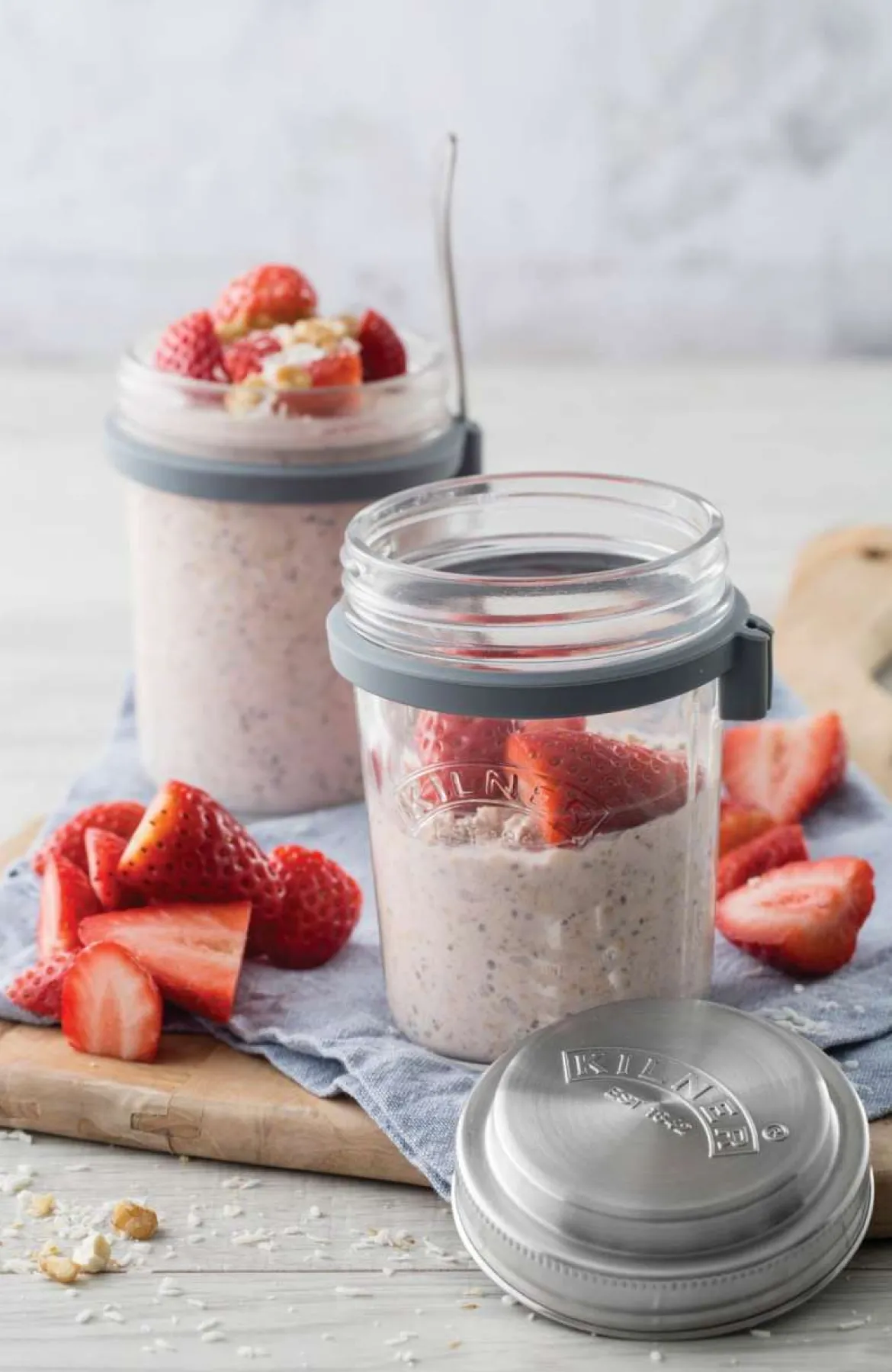 Kilner Frühstücksglas:Leckeres Frühstück to go mitnehmen