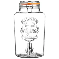 Kilner Getränkespender 5l aus Glas mit Zapfhahn