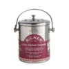 Kilner Tischmülleimer Edelstahl mit Deckel - Retro Style