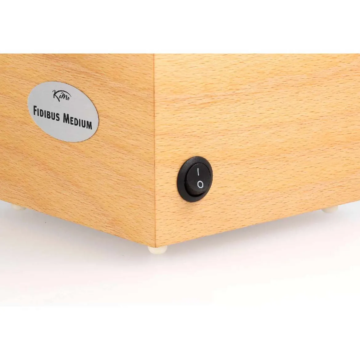 KoMo Fidibus Medium - kleine, starke Getreidemühle aus Buchenholz