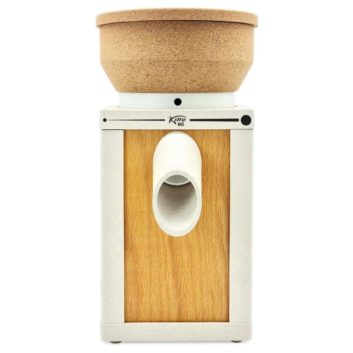 KoMo Getreidemühle Komomio Eco mit Trichter aus 100 % Kork