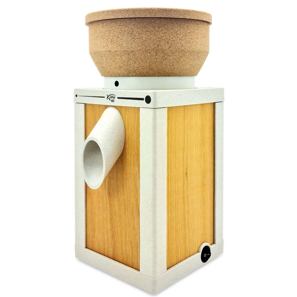 KoMo Getreidemühle Komomio Eco mit Trichter aus 100 % Kork