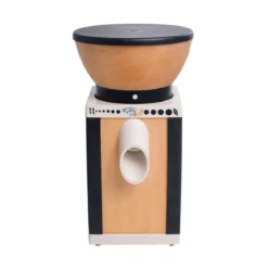 KoMoMio - 360 Watt Getreidemühle aus Holz mit farbigen Elementen