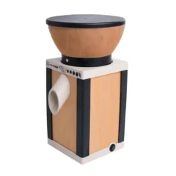 KoMoMio - 360 Watt Getreidemühle aus Holz mit farbigen Elementen