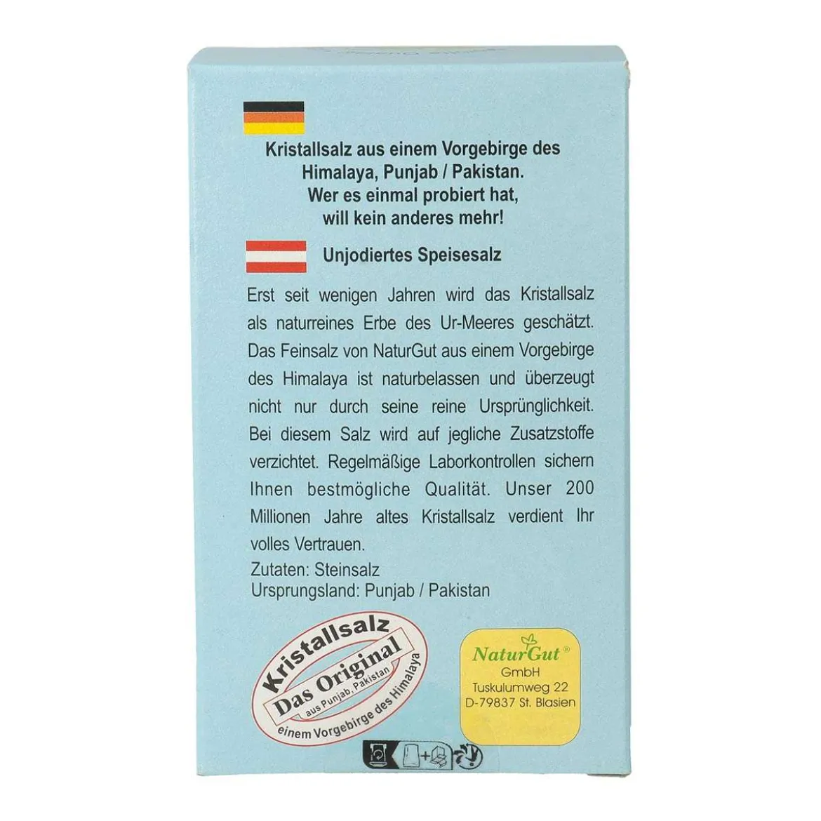 Kristallsalz aus der Salt Range gemahlen kaufen