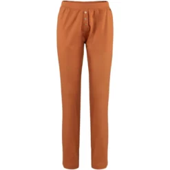 Living Crafts Damen Pyjamahose aus 100% Bio-Baumwolle in zwei Farben