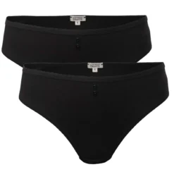 Living Crafts Damen Slip Rasina aus Bio-Baumwolle, 2er-Pack