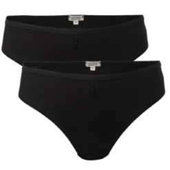 Living Crafts Damen Slip Rasina aus Bio-Baumwolle, 2er-Pack