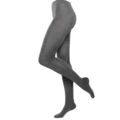 Living Crafts Damen Strumpfhose Helene aus Bio-Wolle und Bio-Baumwolle